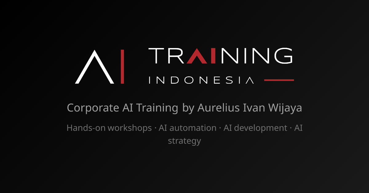 AI Training Indonesia | Corporate AI Training di Indonesia